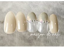 メゾン ド ナリ(maison de NALI)/シンプルアート6500円☆色変えOK