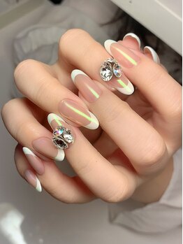 キャプラスネイル プリマ/オーロラフレンチ