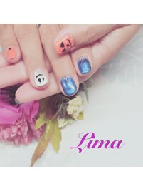 ハロウィンネイル