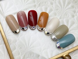 人気トレンド　ガラスフレンチ