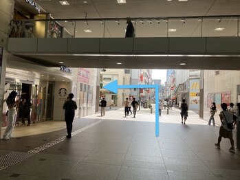 ホワイトニングカフェ 福岡天神店/1:西鉄福岡(天神)駅・徒歩5分