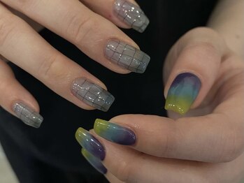 アイネイルズ 天神今泉店(I-nails)/【misa.s】個性派ニュアンス