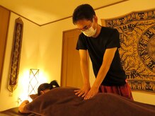 定番のもみほぐし！もちろんこちらもオススメのメニューです♪