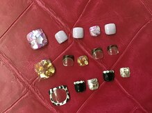 ネイルミュージアム(Nail Museum)/【秋】フットネイル