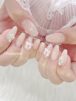 ファラウェイネイル(Faraway nail)/ピンクネイル☆