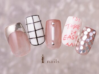 アイネイルズ 町田店(I nails)/個性派ホロネイル10480円