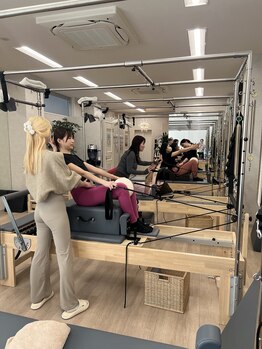 ラ ピラティス 銀座店(La pilates)/友達とみんなでピラティス！