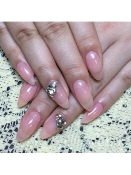 プライベートサロンアリュール(Private Salon Allure)/ちょっぴり大人なヌーディネイル