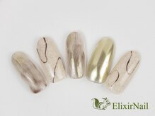 エリクサーネイル 神田(Elixir Nail)/シンプル/クーポン使用