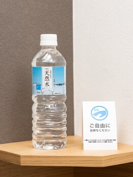 ユルリ 川崎店/施術後はしっかり水分補給