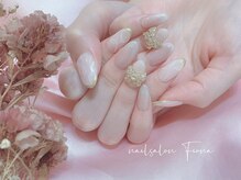フィオナ 大久保店(Fiona)/ちゅるんと透け感韓国ネイル