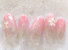 アブニール 我孫子店(ＡＶＥＮＩＲ)/桜ネイル新規¥7,260