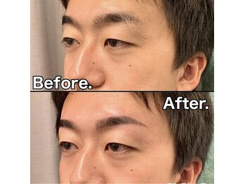 スター 新宿 新宿御苑(★STAR)/施術例メンズアイブロウWAX/新宿