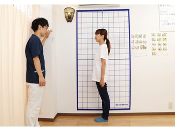 とくなが整体院/体の分析も細やかに行います。