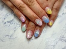 ヘアーアンドネイル ルシア(Hair&Nail Lucia)/定額デザイン＋追加パーツ