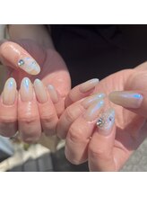 ビジュー ネイル(Bijoux)/オーロラネイル 相模原　矢部