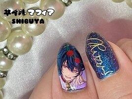 推しネイル/マグネットネイル