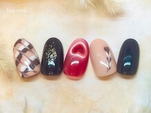 リラネイル(lira nail)/バレンタインネイル/銀座