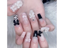 【ガーリーネイル】