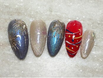 ルミエール(Lumiere)の写真/こだわりアート.繊細アートお任せください!他店とは違う繊細なアートで自分史上最高なお手元の仕上がりに♪