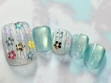 チェリーズネイル(Cherrys Nail)/マグネット フラワーネイル