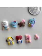 トッコネイル(tocconail)/推し活３Dネイルパーツ