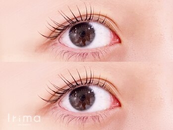 イリマ 静岡駅前店(Irima)の写真/[静岡駅/上下まつげパーマ/フラットラッシュ］【フラットラッシュ・LEDマツエク取扱店】濃いX軽量Xモチ良◎