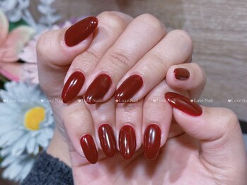 リュクス(LUXE)/クリスマス　レッドワンカラー