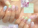 パステルカラー×グラデーション