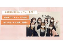 ルミア アイラッシュ ガーデン(LUMIA eyelash garden)の雰囲気(スタッフ募集中です!お問い合わせお待ちしております^^)