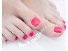 【夏準備START/】ワンカラーフットネイル￥5940《マグネット・ラメもOK》