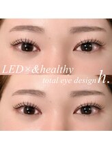 トータル アイ デザイン エイチ(h.)/LED/&healthy