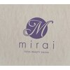 ミライ 福津店(mirai)ロゴ