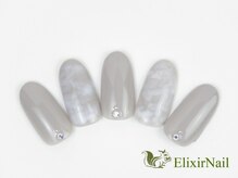 エリクサーネイル 神田(Elixir Nail)/シンプル/クーポン使用