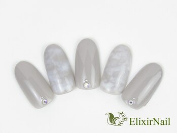 エリクサーネイル 神田(Elixir Nail)/シンプル/クーポン使用