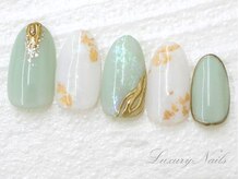 ラグジュアリーネイルズ オオミヤ(Luxury Nails Omiya)/爽やか*グリーンカラー