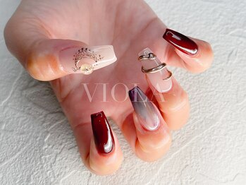 ヴィオラ(VIOLA)/ランプジュエリースネークアート