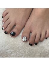 ミモ(mimo.)/ブラック×ハートネイル