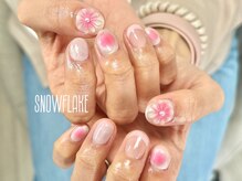 スノーフレーク(Snowflake)/人気♪定額デザインコース^ ^