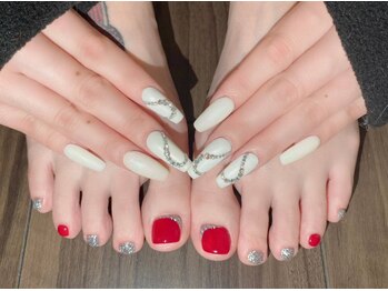 ミコリエネイル(micorie nail)/足元キラキラさせちゃおフット♪