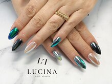 ネイルスタジオ ルキナ(LUCINA)/c-376 メタリックネイル