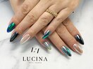 c-376 メタリックネイル