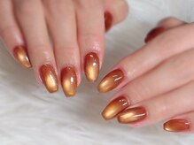 ノエル ネイル(NOEL)/マグネット×秋カラー