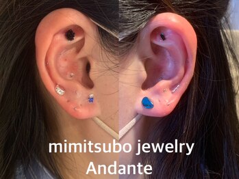 アンダンテ(Andante)/耳つぼデザイン