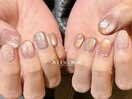 girly nail (staff:saki)