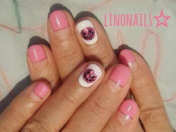 リノネイルズ(linonails)/☆にこちゃんネイル☆