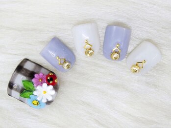 アンジェヴォーグ 名古屋本店(Angevogue)/ギンガム フラワーガーデン