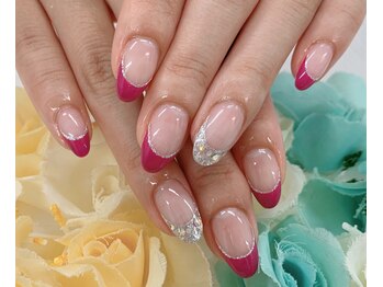 ディーネイル 京橋(D-nail)/【松崎】秋カラーフレンチ