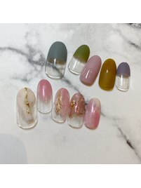 2月限定春ネイル初回¥8800