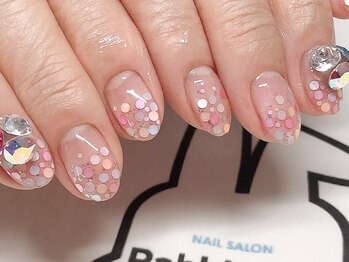 ネイルサロン ラビットフット(Rabbit foot)/ホログラムネイル5500円